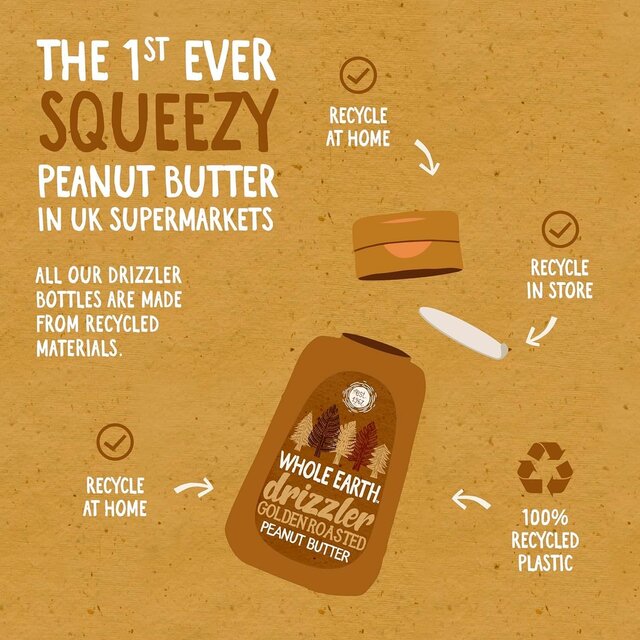 Whole Earth Drizzler Golden Roasted Peanut Butter thumbnail 7