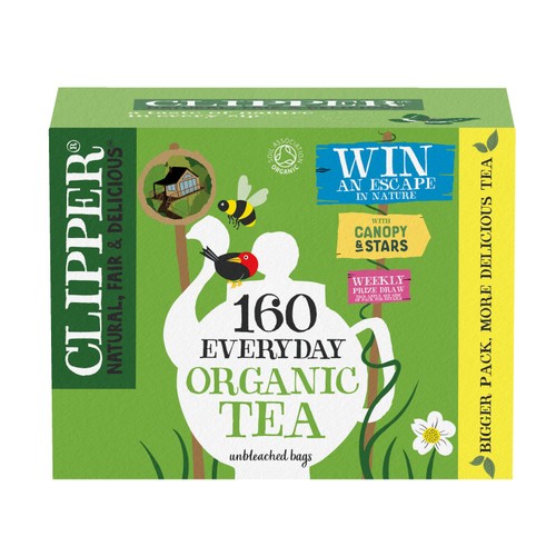 Clipper Organic Everyday 160 Tea bags thumbnail 2
