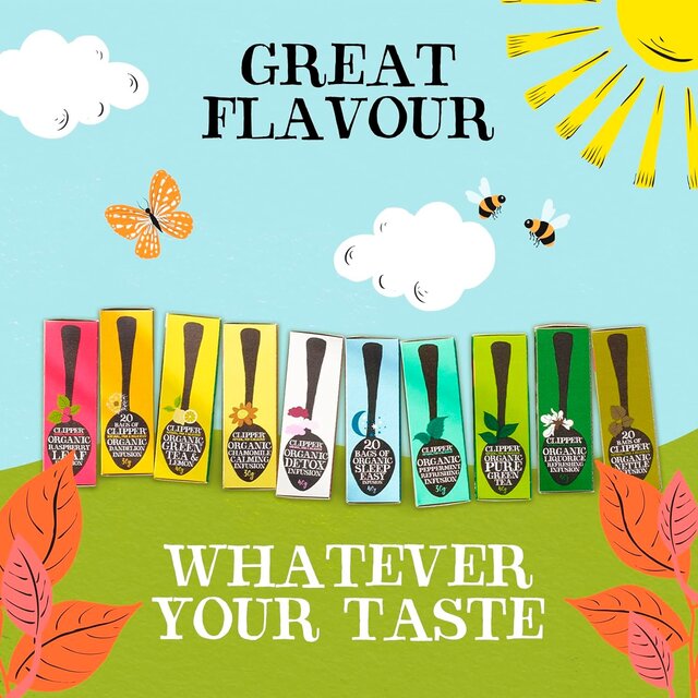 Clipper Organic Fairtrade Restoring Roots Ginger & Turmeric 20 Tea Bags thumbnail 5