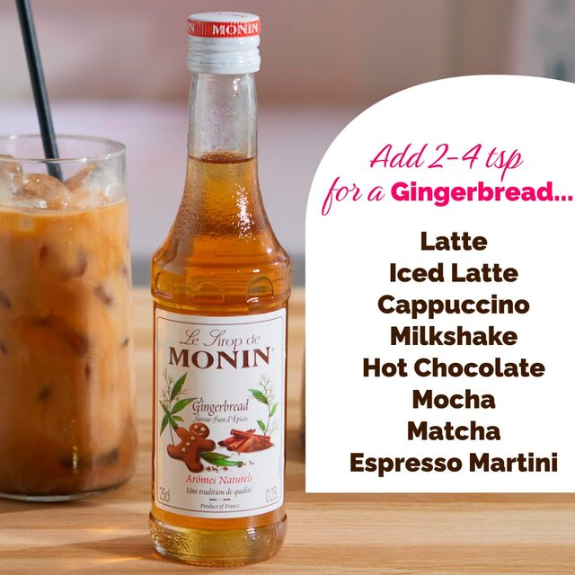 Monin Gingerbread Syrup thumbnail 7