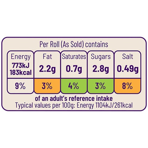 Ocado White Deli Rolls thumbnail 3