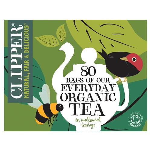  Clipper Organic Everyday 80 Tea Bags thumbnail 3