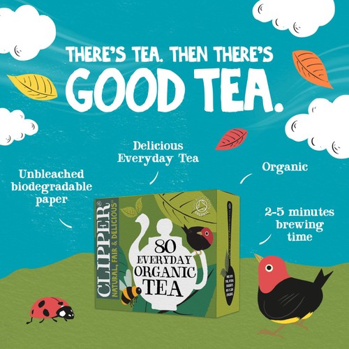  Clipper Organic Everyday 80 Tea Bags thumbnail 8