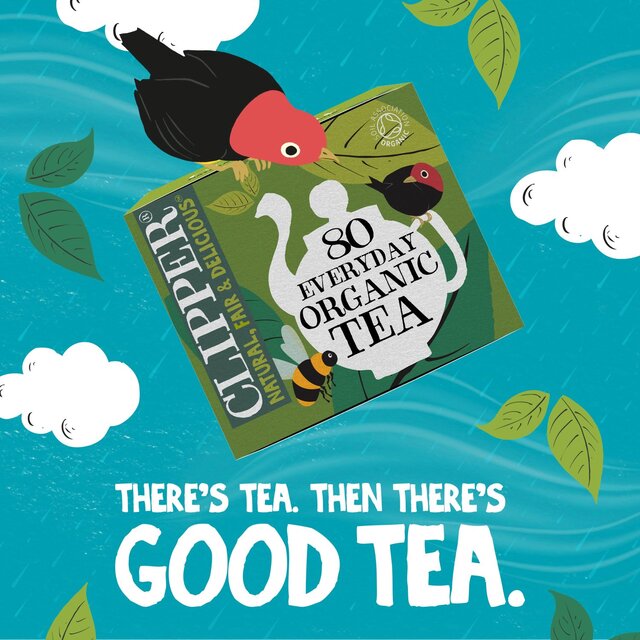 Clipper Organic Everyday 80 Tea Bags thumbnail 4