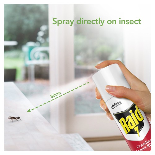 Raid Plant Based Crawling Insect Killer Aerosol Spray thumbnail 4