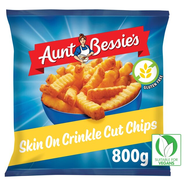 Aunt Bessie's Crispy Skin On Crinkle Cut Chips