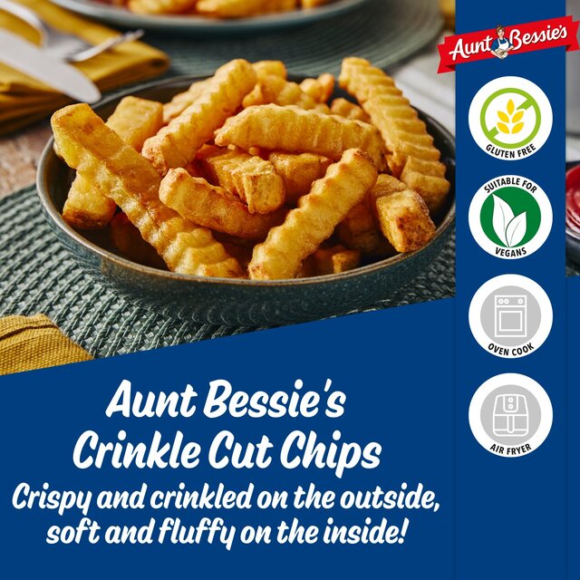 Aunt Bessie's Crispy Skin On Crinkle Cut Chips thumbnail 4