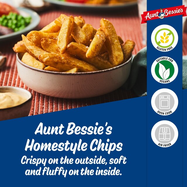 Aunt Bessie's Crispy Skin On Homestyle Chips thumbnail 3