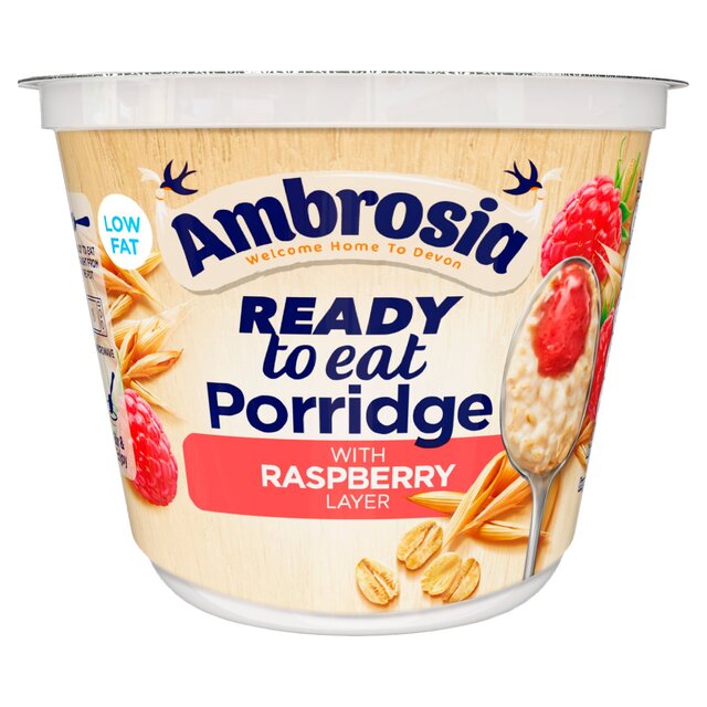 Ambrosia Ready To Eat Porridge with Raspberry Layer thumbnail 2