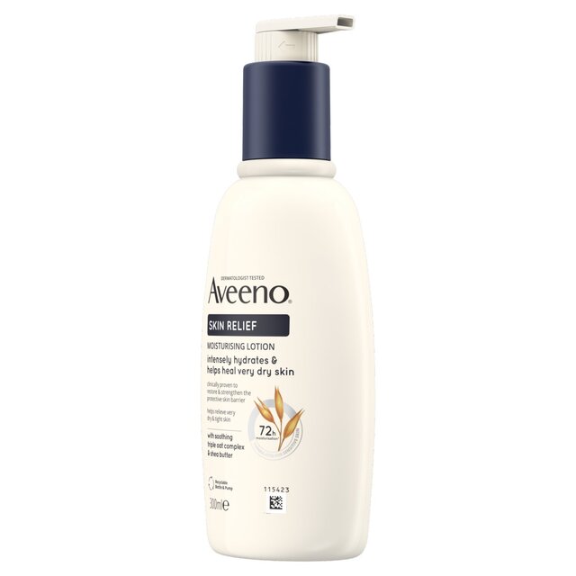 Aveeno Skin Relief Moisturising Body Lotion for Very Dry Skin thumbnail 3