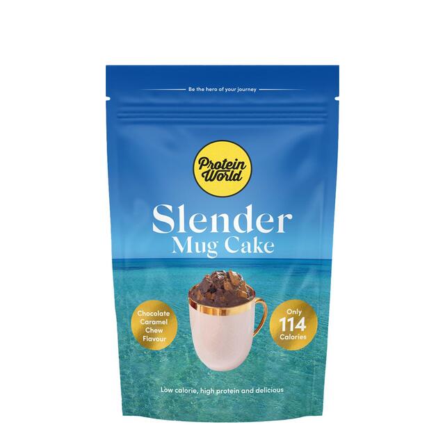 Protein World Slender Mix Chocolate Caramel Chew Mug Cake
