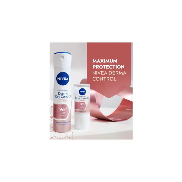 NIVEA Derma Control Maximum Protection Anti-Perspirant Deodorant Spray thumbnail 3