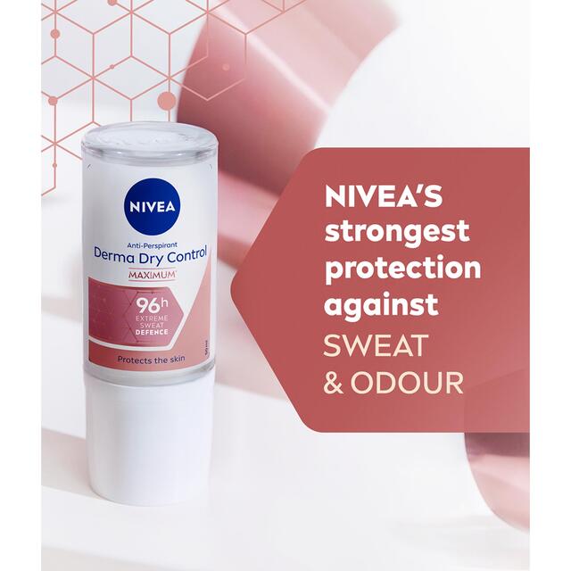 NIVEA Derma Control Maximum Protection Anti-Perspirant Deodorant Roll-on thumbnail 3