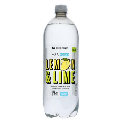 M&S Diet Sparkling Lemon & Lime