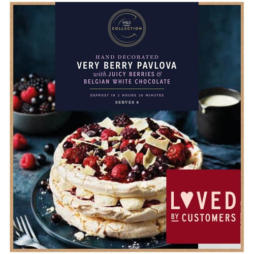 M&S Collection Very Berry Pavlova Frozen