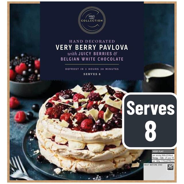M&S Collection Very Berry Pavlova Frozen