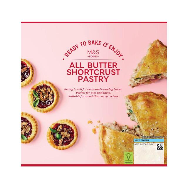 M&S All Butter Shortcrust Pastry Frozen