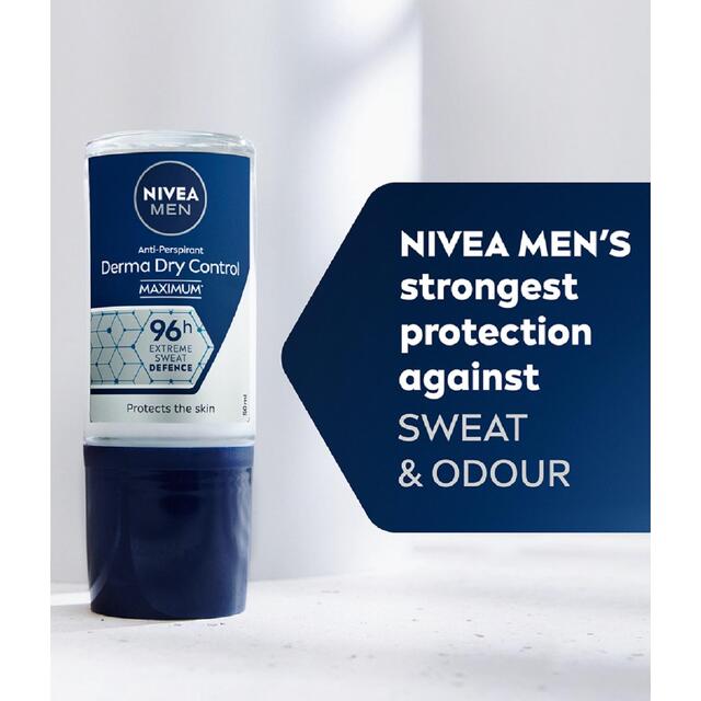 NIVEA MEN Derma Control Maximum Protection Anti-Perspirant Roll-on thumbnail 2