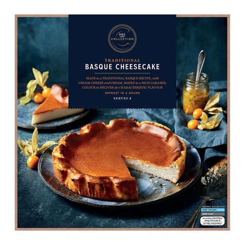 M&S Collection Basque Cheesecake Frozen thumbnail 3