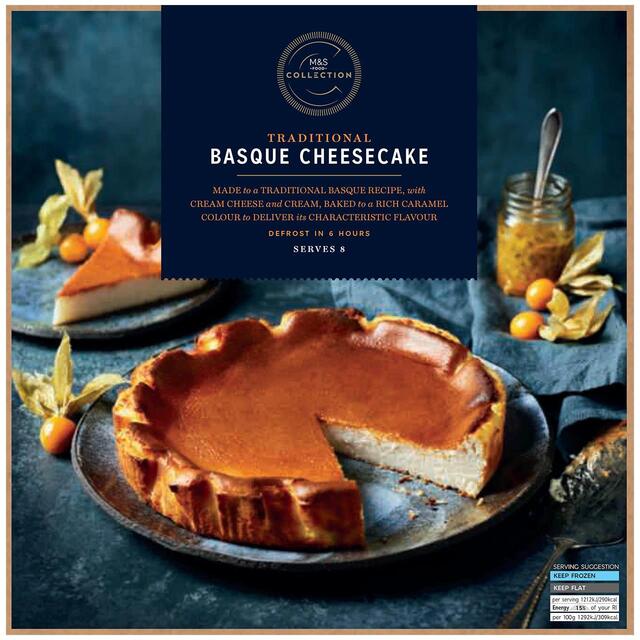M&S Collection Basque Cheesecake Frozen