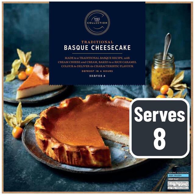 M&S Collection Basque Cheesecake Frozen thumbnail 2