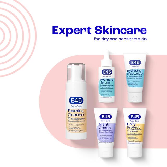 E45 Face Moisturiser Cream for Dry and Sensitive Skin thumbnail 6