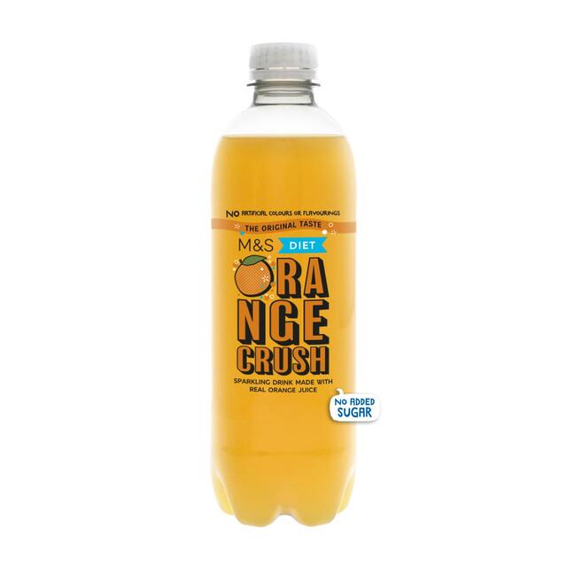 M&S Diet Sparkling Orange Crush