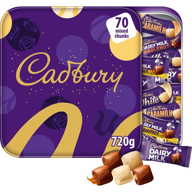 Cadbury Dairy Milk Mixed Chocolate Chunks Tin