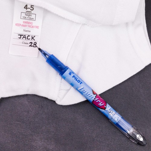 Pilot Laundry-Tec Marker Pen - Black thumbnail 4