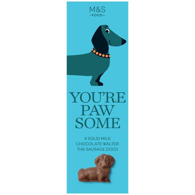 M&S You're Pawsome Chocolate