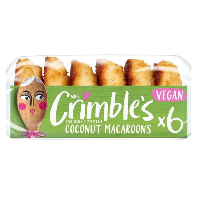 Mrs Crimble's Gluten Free Vegan Coconut Macaroons thumbnail 2