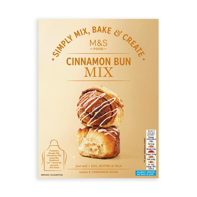 M&S Simply Bake Cinnamon Bun Kit thumbnail 2