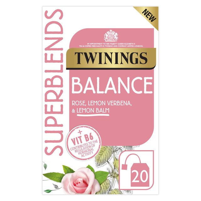 Twinings Superblends Balance Tea with Rose and Lemon Balm thumbnail 3
