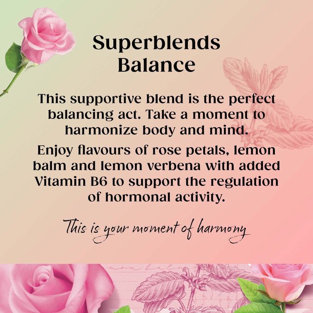 Twinings Superblends Balance Tea with Rose and Lemon Balm thumbnail 8