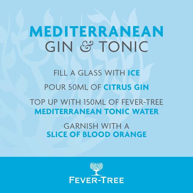 Fever-Tree Mediterranean Tonic Water thumbnail 4