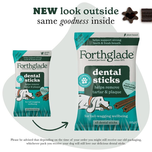 Forthglade Natural Plant Based Dental Sticks thumbnail 3