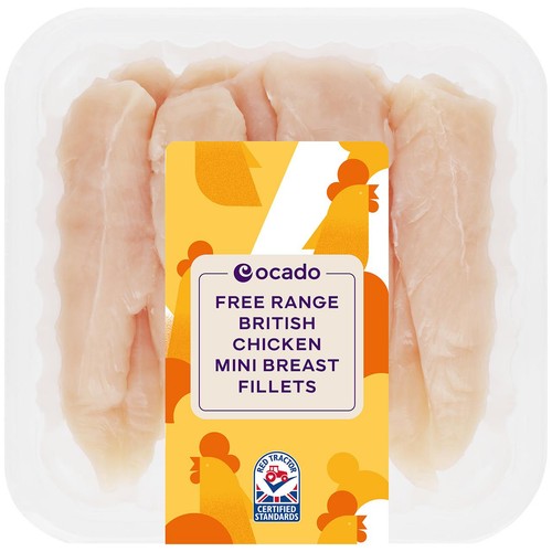 Ocado Free Range British Chicken Breast Mini Fillets