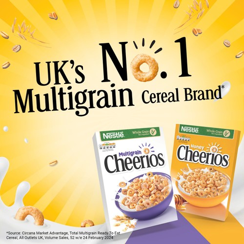 Cheerios Multigrain Breakfast Cereal thumbnail 5