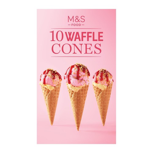 M&S 10 Waffle Cones