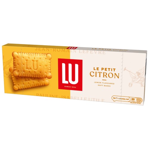 LU Le Petit Citron Lemon Flavoured Soft Bakes Biscuits thumbnail 2