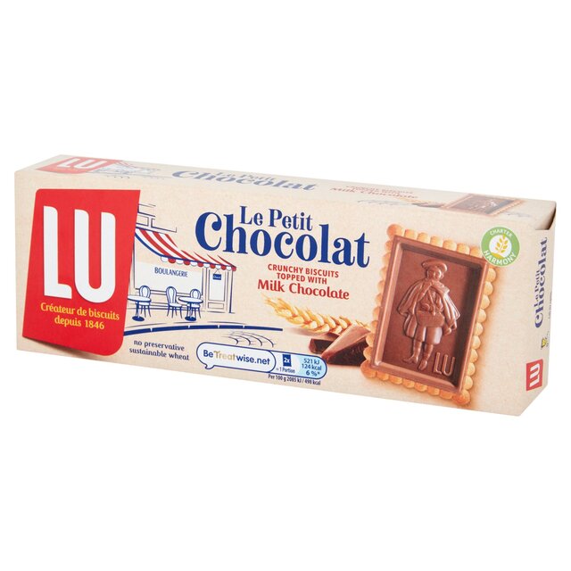LU Le Petit Chocolat Chocolate Biscuits thumbnail 4