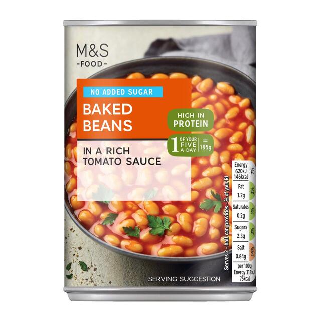 M&S No Added Sugar Baked Beans thumbnail 2