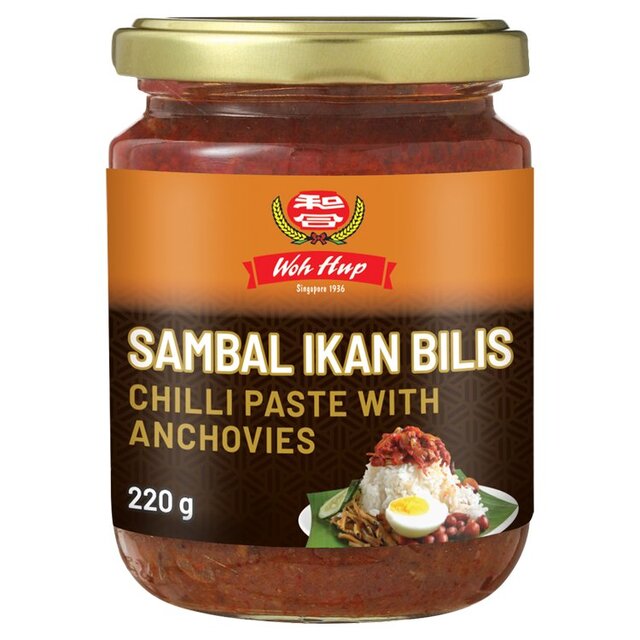 Woh Hup Malaysian Sambal Ikan Bilis Paste