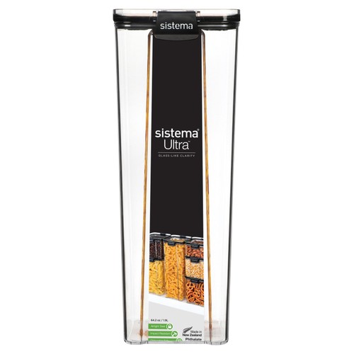 Sistema Ultra Tritan 1.9L Square Food Storage Container Airtight thumbnail 2