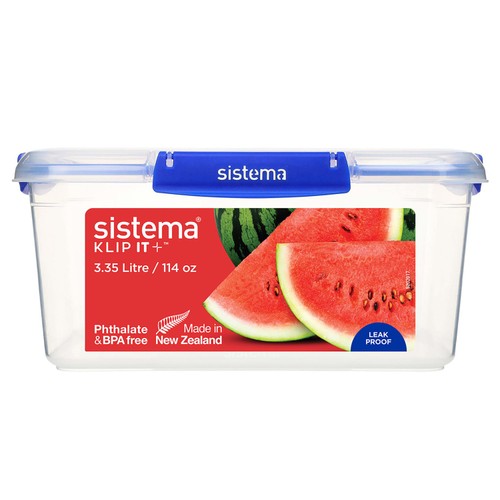Sistema Klip It Plus Rectangle Storage, 3.35L