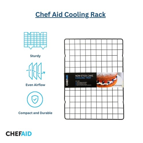 Chef Aid Non Stick Cake Cooling Rack 25x35cm thumbnail 2