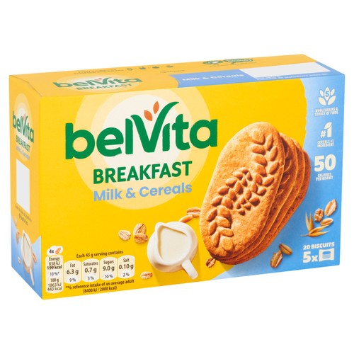 Belvita Milk & Cereals Breakfast Biscuits  thumbnail 3