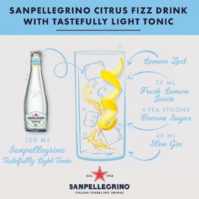 San Pellegrino Light Tonic Water Glass thumbnail 4