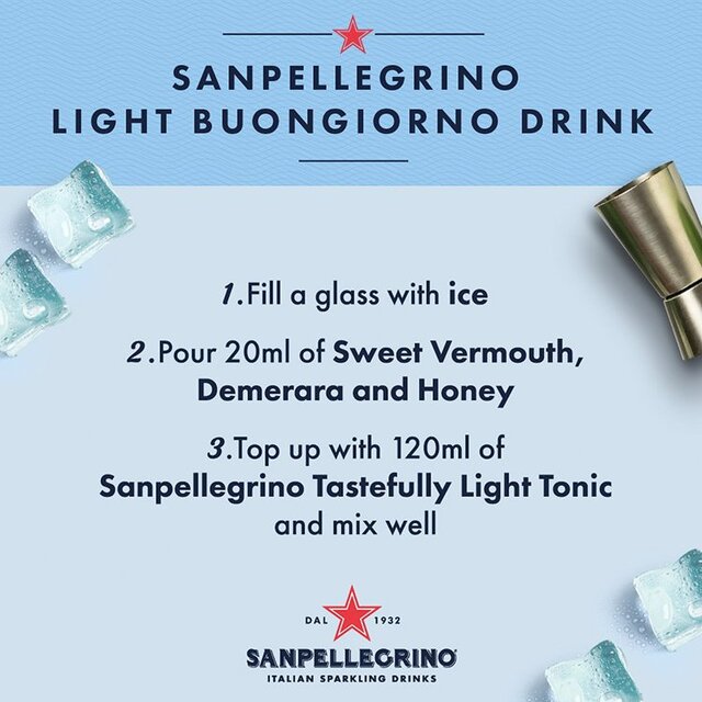 San Pellegrino Light Tonic Water Glass thumbnail 6