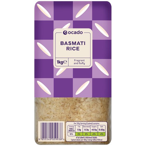 Ocado Basmati Rice thumbnail 2